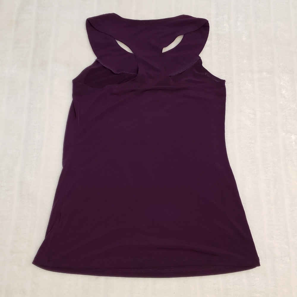 Warehouse One Sequined Halter Style Top with Racerback - Picture 4 of 10